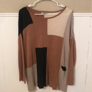 Roolee Color Block Sweater